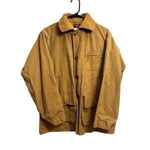 Vintage Drybak Mens 40's/50's The Feather Hunting Jacket Tan Canvas Corduroy
